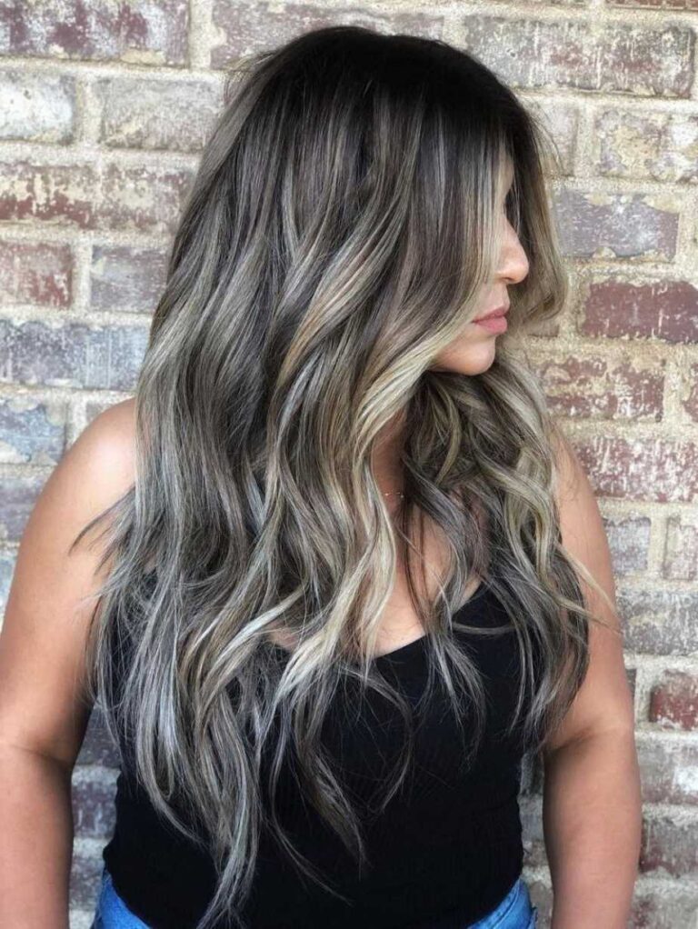 Mechas platinadas