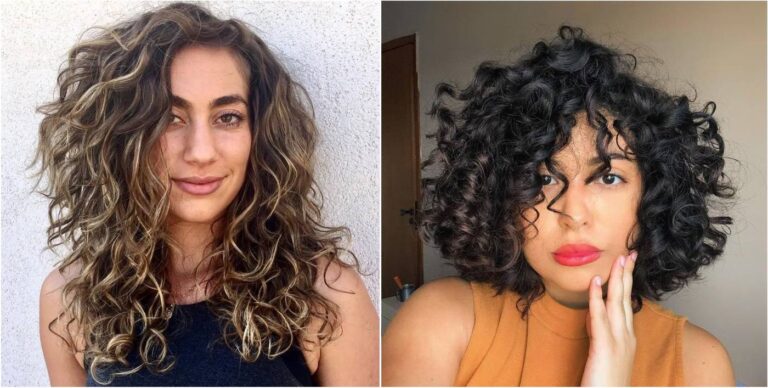 Cortes de pelo rizado